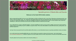 Desktop Screenshot of hawkhillorchids.com